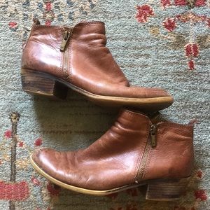 Lucky Brand Leather Booties